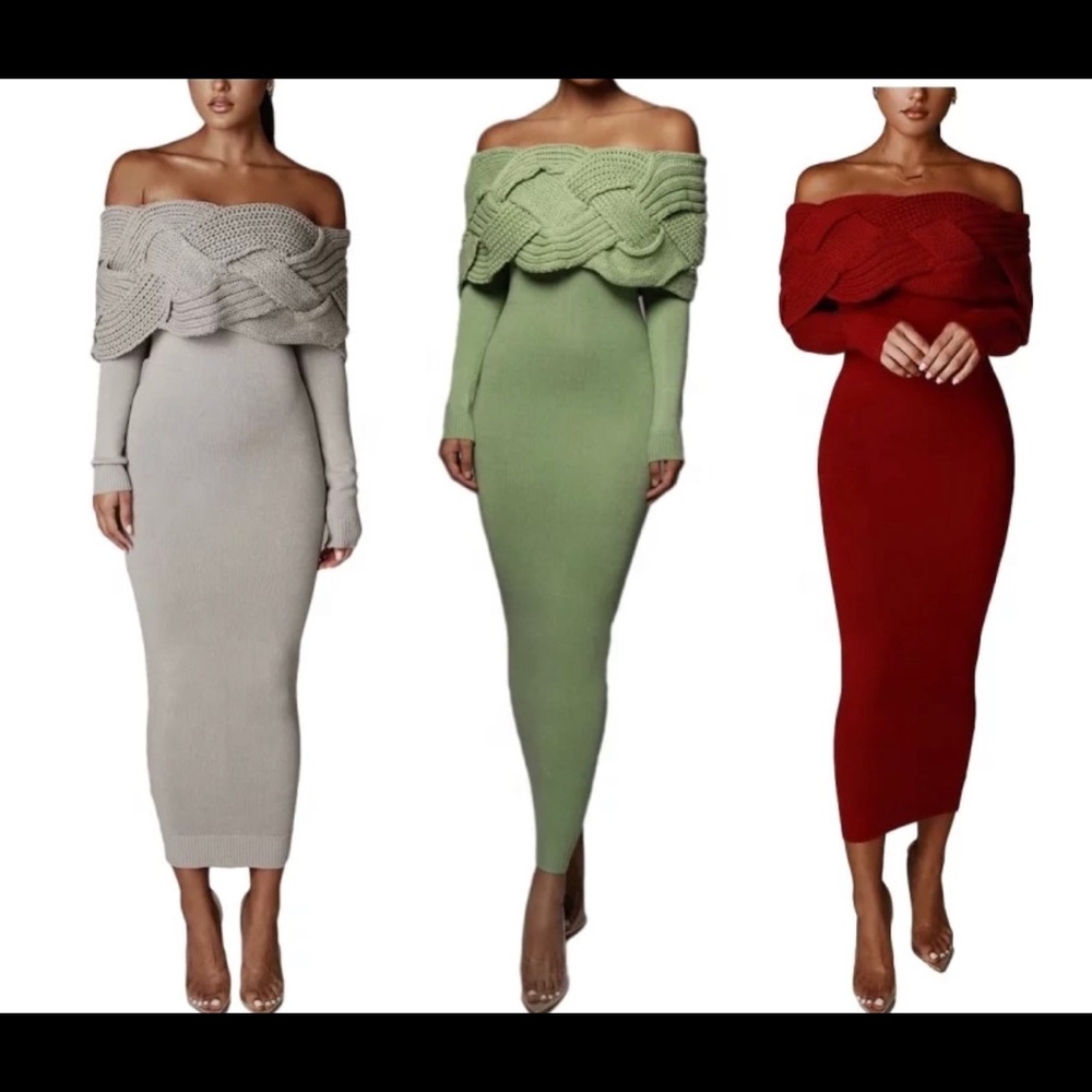 Jluxlabel Cecyl sweater dress copy